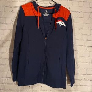 Denver Broncos NFL Fanatics Zipped Up hoodie Jacket NEW